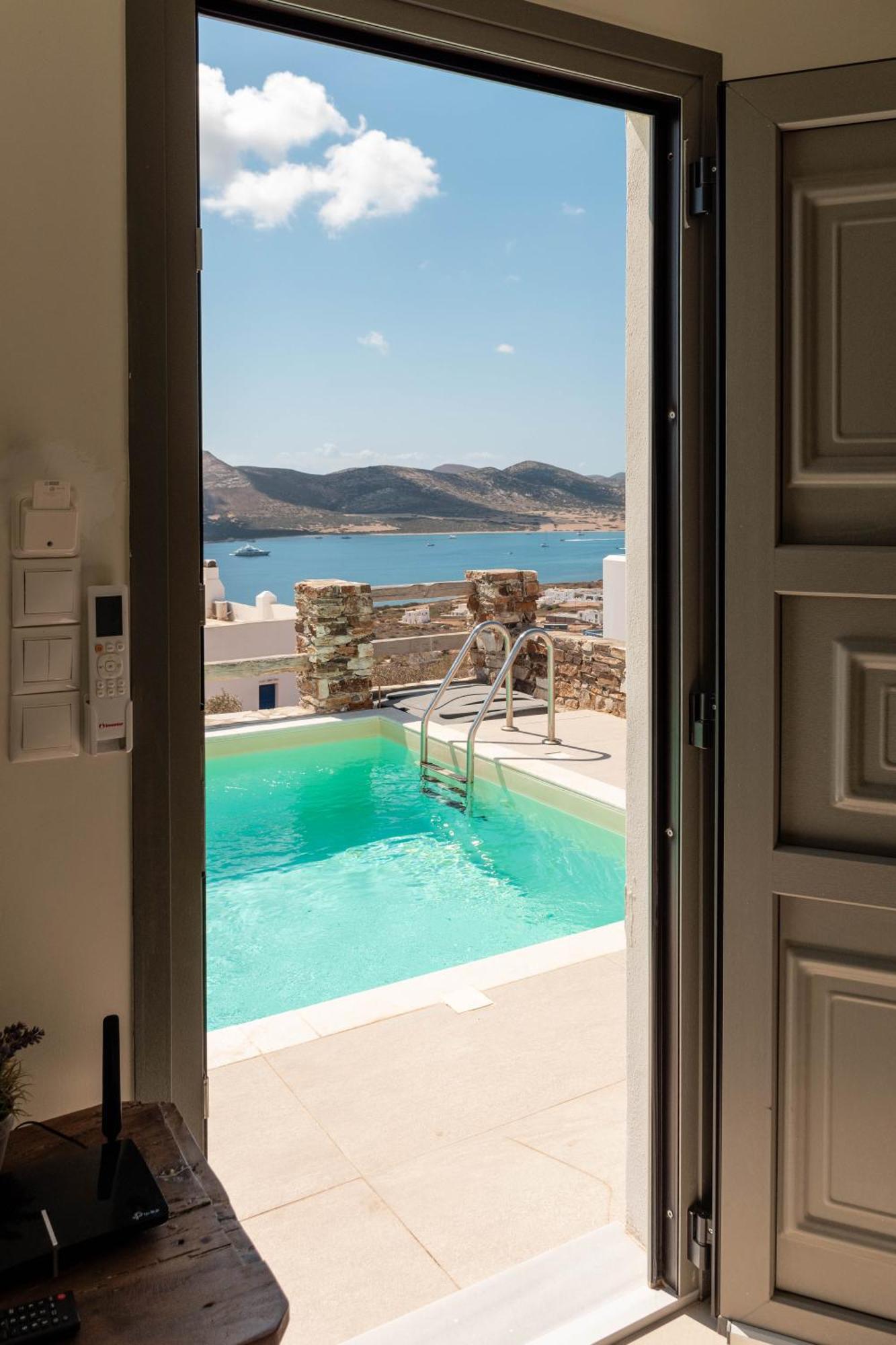 Deja Blue Villa 1 Agios Georgios  Buitenkant foto