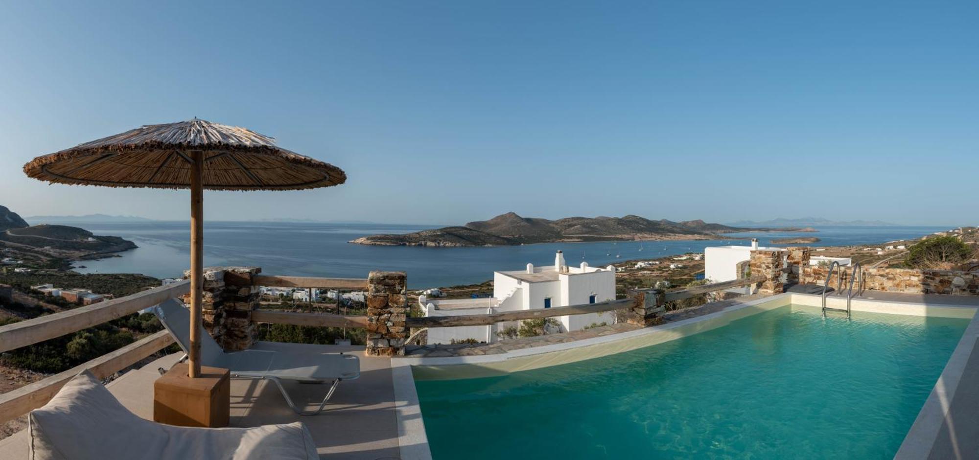 Deja Blue Villa 1 Agios Georgios  Buitenkant foto