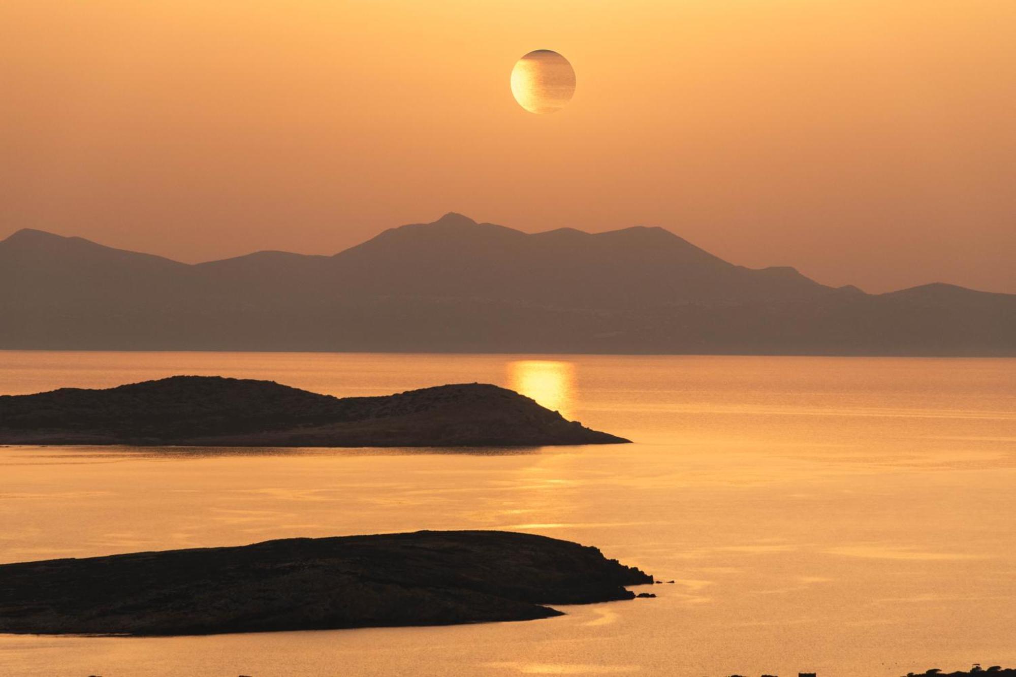 Deja Blue Villa 1 Agios Georgios  Buitenkant foto